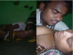 Horny Bhabhi Gives blowjob and fucks Devar