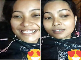 Pretty Desi Indian Showing Her Pussy