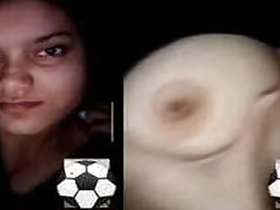 Desi Indian Girl Shows Tits and Pussy Video Call