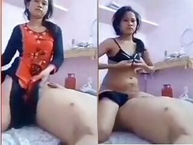 Pretty girl from Assam gets rid of her lover's penis