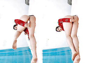 Horny Paki Bhabhi hard sex with red dildo Part 2