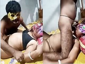 Desi Cpl Sucked and fucked live on camera Show