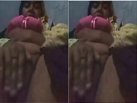Horny Indian Girl Wanking With Her Fingers Part 4