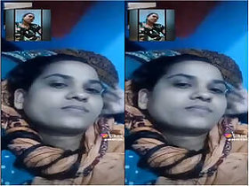 Sexy Desi Indian shows her tits part 1