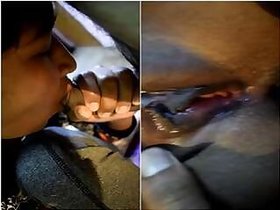 Super Hot Looking Desi Girl Gives a Blowjob And Jerks Her Pussy Lover