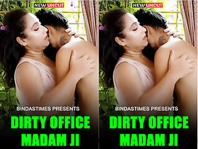 Desi Dirty Office Madamji Wants My Big Dick For Her