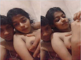 Hot Indian Love Romance and Boob Pressing Part 2