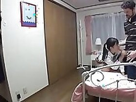 Bosomy Japanese mom Kei Kawaii riding white dick ardently