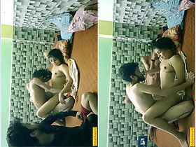 Beautiful customer service girl xxx hot sex with a big chef in the break room!!!