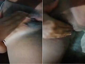 A horny Desi Indian playing with her pussy